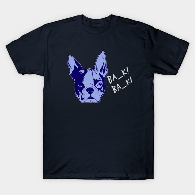 Boston Terrier Accent T-Shirt by TaliDe